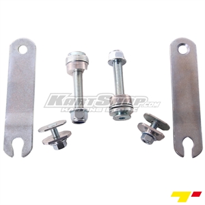 Support kit for chain guard, long