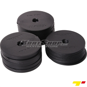 Nylon washer for seat, 20 pcs, Ø51 mm