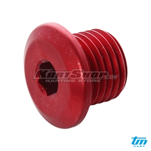 Oil fill plug, Red, KZ
