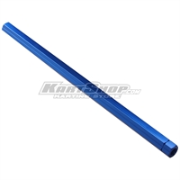 Hexagonal track rod, 270 mm, Blue