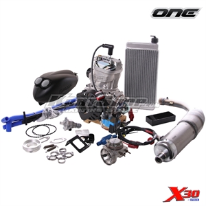 Iame X30, Complete Engine, One Engines, 410 x 230 mm Radiator