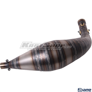 Exhaust Muffler, Iame Screamer IV, Homologation 040 / EZ / 99