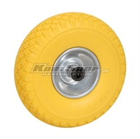Wheel for trolley, 260x 85 mm, Yellow