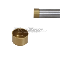 Cap for 50mm axle, Gold