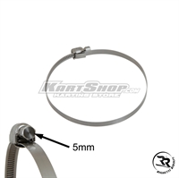 Steel clamp for Active intake silencer D68-79 mm