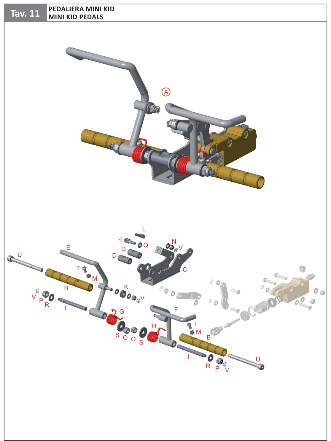 OTK Table 11 exploded view