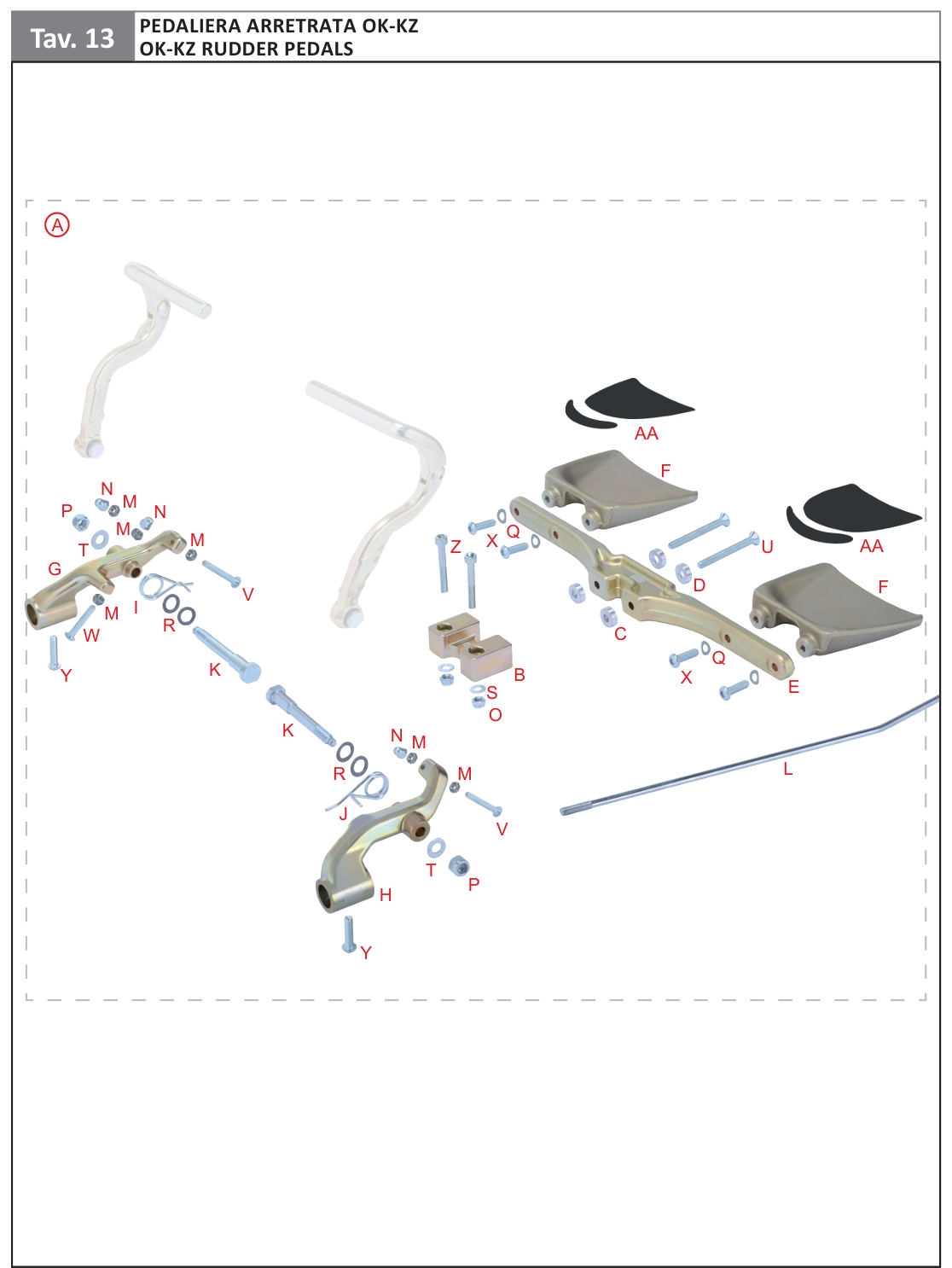 OTK Table 13 exploded view