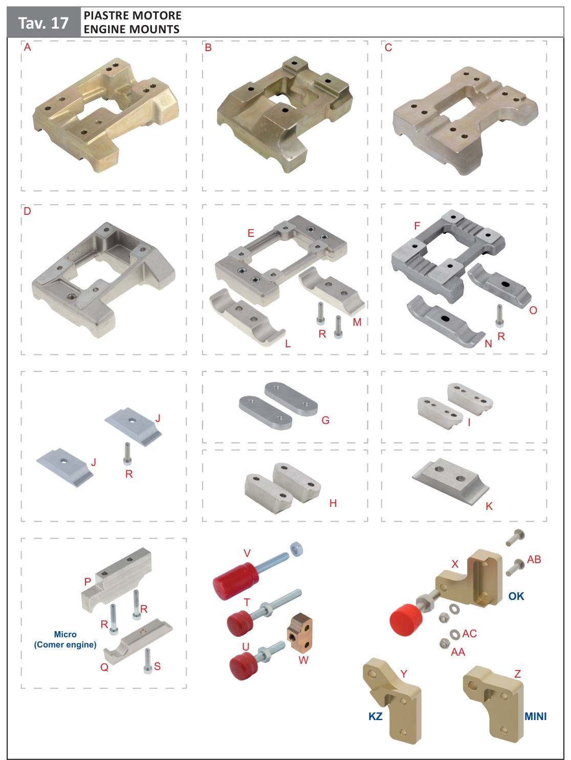 OTK Table 17 exploded view