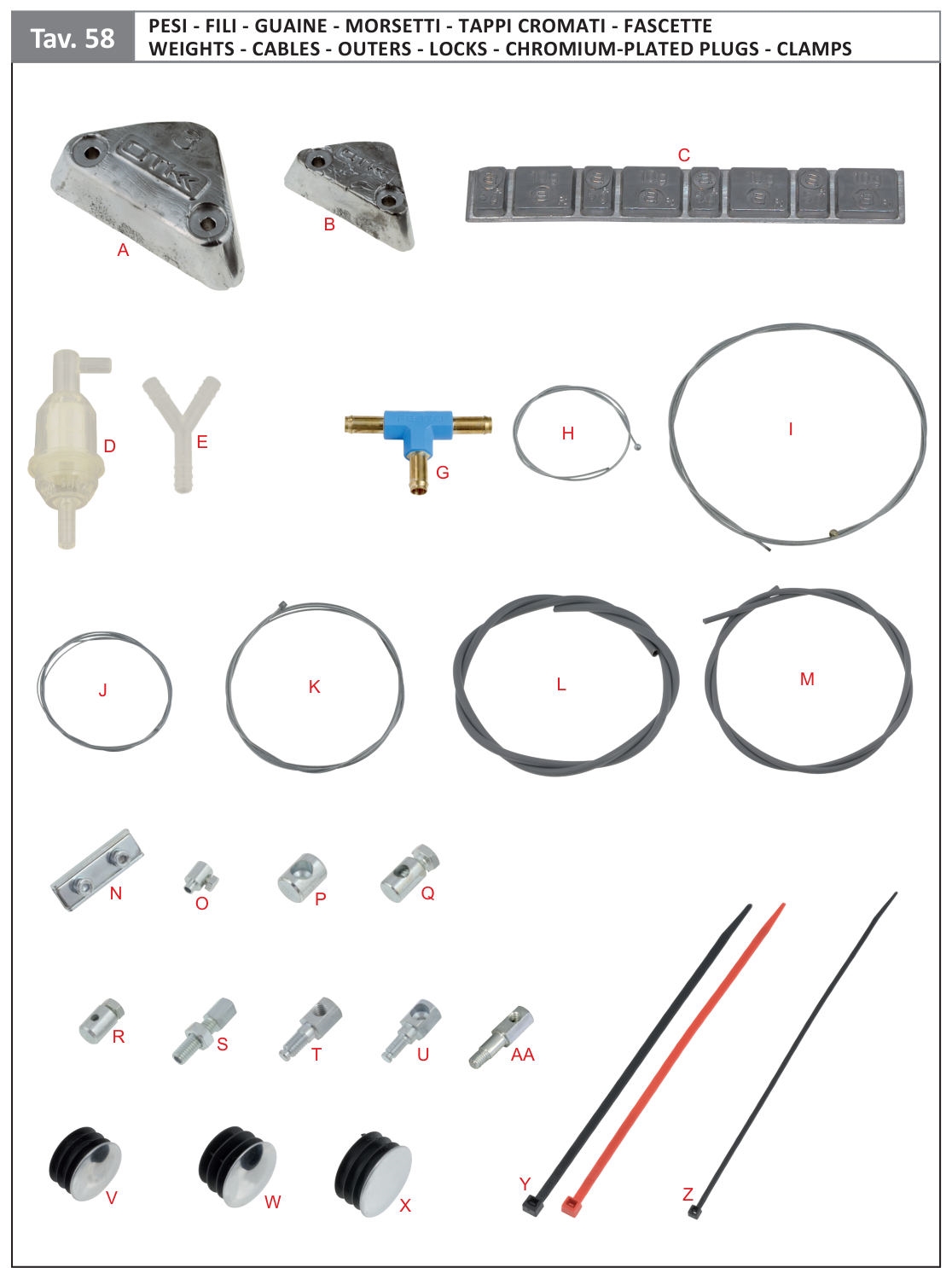 OTK Table 58 exploded view
