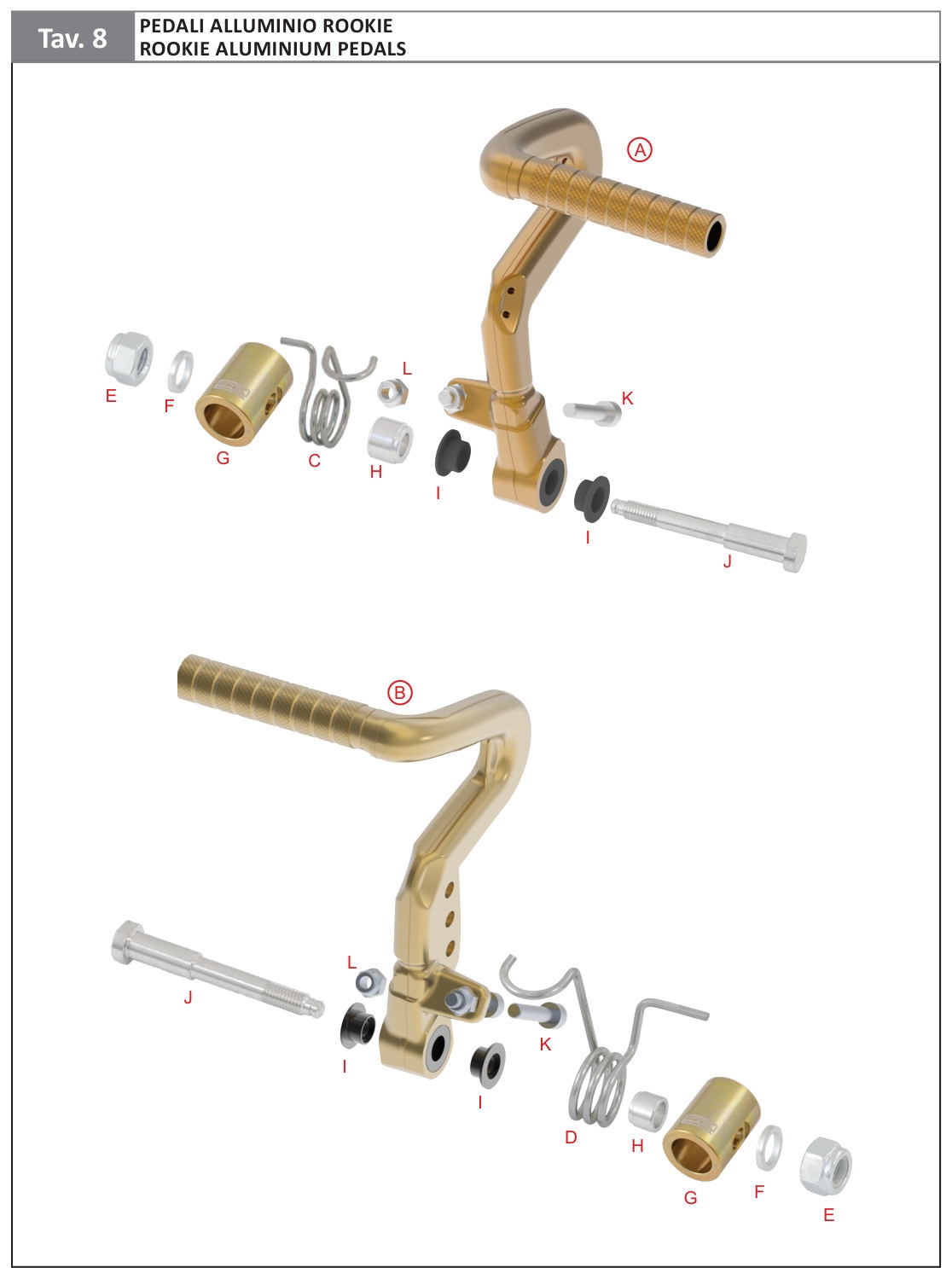 OTK Table 8 exploded view