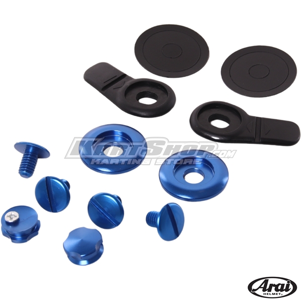 Screw kit, CK6, Blue