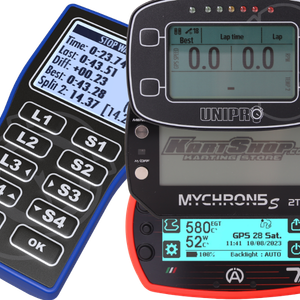 Kart racer with Unipro and MyChron laptimer systems