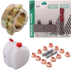 OTK brake disc, steering wheel and kart components