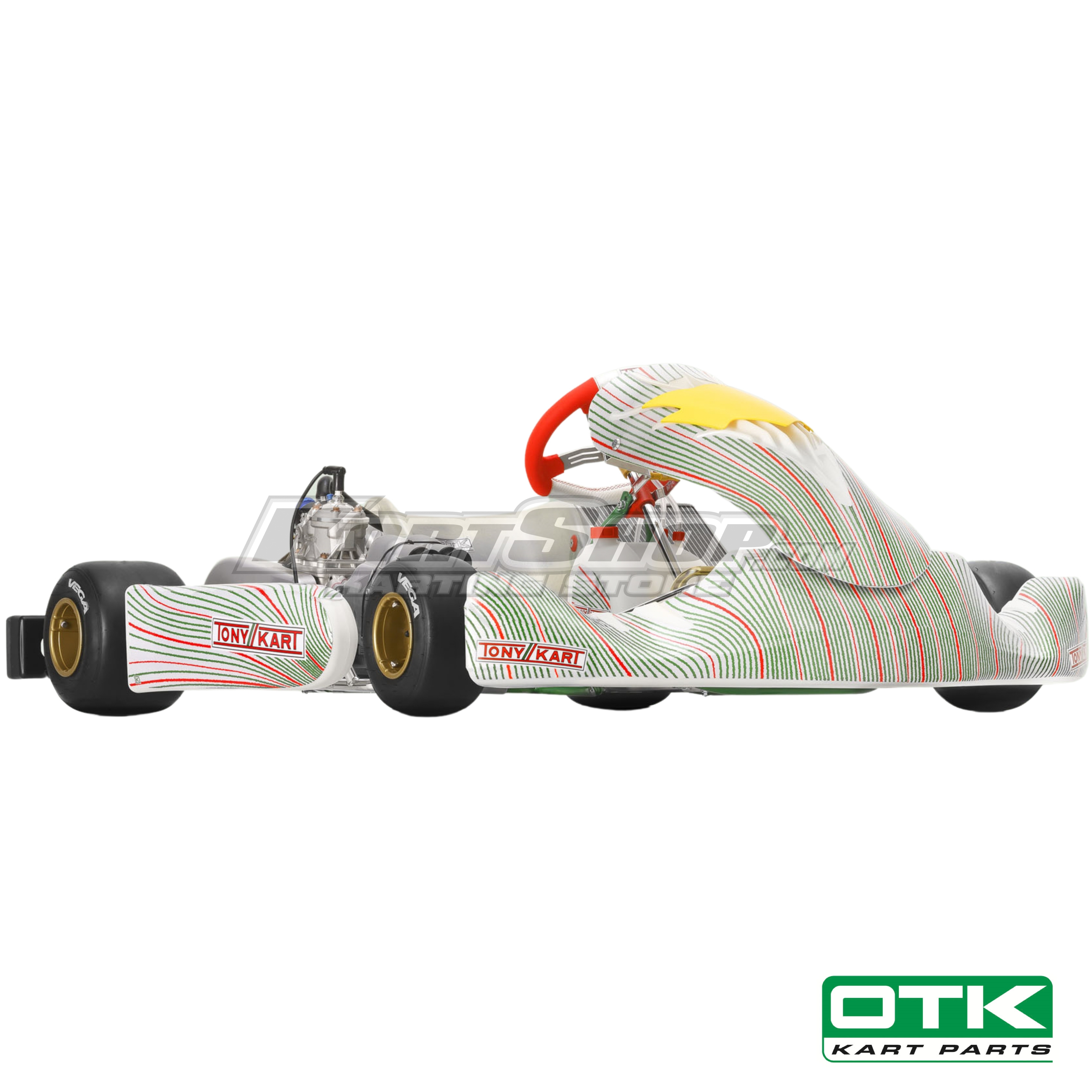 Tony Kart Racer 401T chassis with OTK components